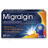 Migralgin 250-250-50mg tbl.nob.20(2x10) I
