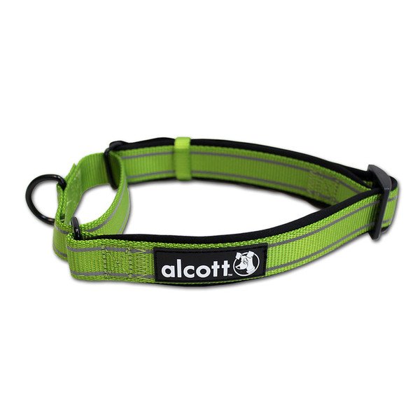 Alcott martingale reflexn obojek pro psy zelen, velikost M