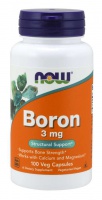 Now Foods Boron Bor 3 mg | 100 cps. 