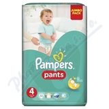 Pampers pants 4 9-15kg 52ks