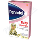 Panadol Baby 125mg sup. 10 CZ