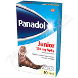 Panadol Junior 250mg sup. 10 CZ