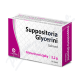 Suppositoria Glycerini pky 10x2.2g Galmed