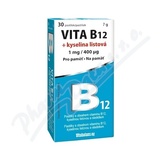 Vita B12+kyselina listová 1mg-400mcg tbl. 30