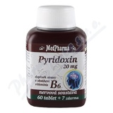 MedPharma Pyridoxin (vitamin B6) 20mg tbl.67