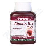 MedPharma Vitamin B12 500 mcg tbl.107