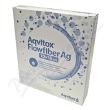 Aqvitox Flowfiber Ag 10x10cm antimikrobiln 10ks