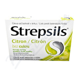 Strepsils Citron bez cukru 0.6mg-1.2mg pas.24