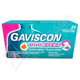 Gaviscon Duo Efekt 250mg-106. 5mg-187. 5mg tbl. 24
