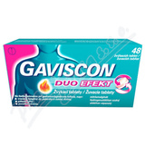 Gaviscon Duo Efekt 250mg-106. 5-187. 5mg tbl. 48