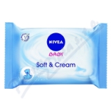 NIVEA Baby Soft&Creme istic ubrousky 20ks 80506