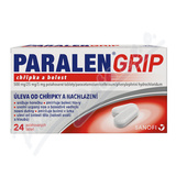 Paralen Grip chipka+bolest 500-25-5mg tbl.flm24 I