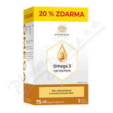 APOROSA Omega 3 ryb olej Forte cps.75+15
