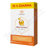 APOROSA Beta karoten 25 000IU cps. 45+15