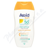 Astrid SUN Sensitive opalovac mlko OF50+ 150ml