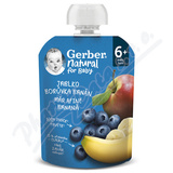 Gerber Natural Jablko borv.a bann kaps.90g 6M+