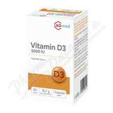 Vitamin D3 2000 IU cps.60 AGmed