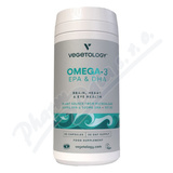 Vegetology Omega-3 EPA a DHA, Opti3 + vitamn D3, 60 kapsl