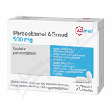 Paracetamol AGmed 500mg tbl. nob. 20