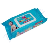 Ubrousky dtsk hyg.Baby Wipes Aloe V.80ks s distr