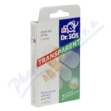 Nplasti Dr. SOS Transparent. vodod. elast.  mix 20ks