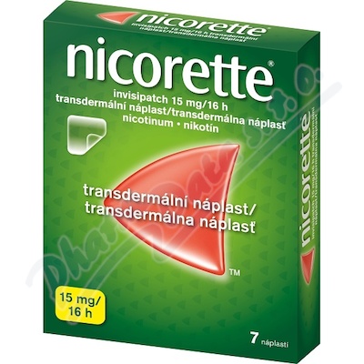 Nicorette Invisipatch 15mg-16h tdr.emp.7 I