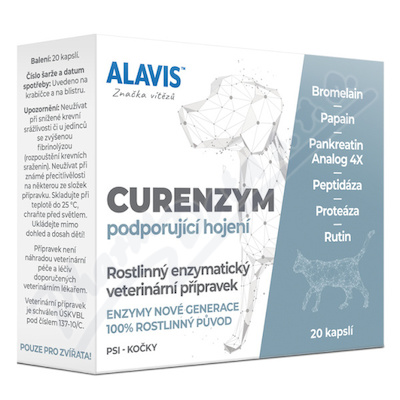 ALAVIS Curenzym podporujc hojen cps.20