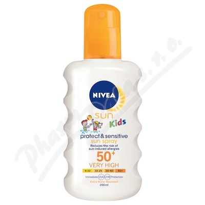 NIVEA SUN dt.opal.sprej sensit.OF50+ 200ml 85847