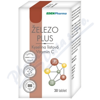 Edenpharma elezo Plus tbl.30