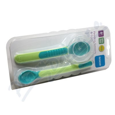 MAM Liky Feeding spoons&cover. 6+msc 2ks