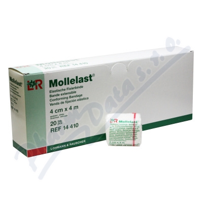 Obinadlo elastick fixan Mollelast 4cmx4m 1ks