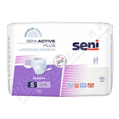 Seni Active Plus Small ink.plen.kalhotky 10ks