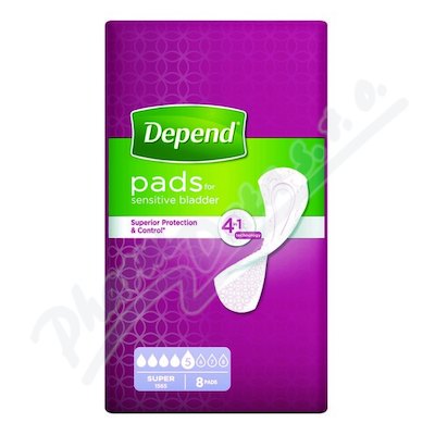 Depend Pads Super inkont.vloky eny 8ks