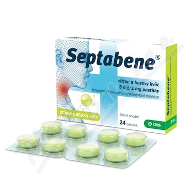 Septabene citron a bezov kvt 3mg-1mg pas.24