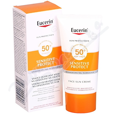 Eucerin SUN opalovac krm na obliej SPF50+50ml