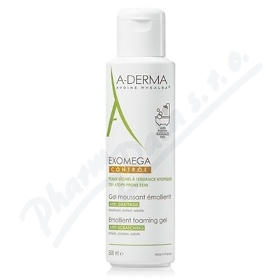 A-DERMA Exomega CONTROL Zvl.pniv gel 500ml