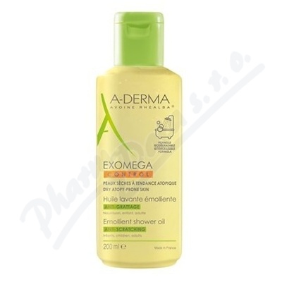 A-DERMA Exomega CONTROL Zvl.sprchov olej 200ml