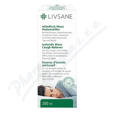 LIVSANE Sirup proti kali 200ml