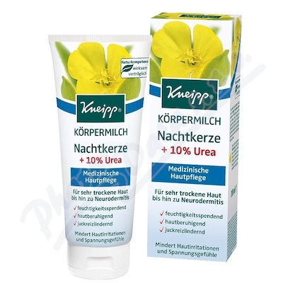 KNEIPP Tlov mlko Pupalka + 10 % urea 200 ml