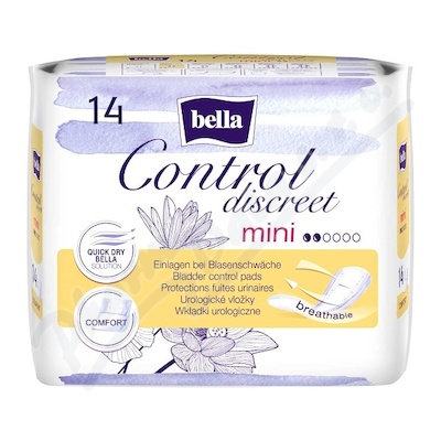 Bella Control discreet urologic.vloky mini 14ks