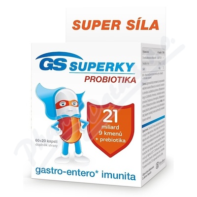 GS Superky probiotika cps.60+20 ČR-SK