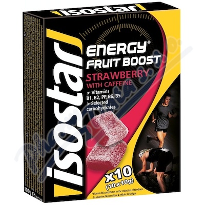 ISOSTAR Energy Fruit Boost el jahoda 10x10g