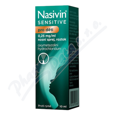 Nasivin Sensitive Dti 0.25mg-ml nas.spr.sol 10ml