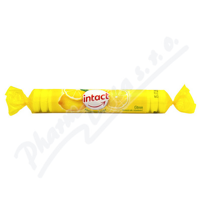 Intact hroznov cukr s vit.C citrn 16ks