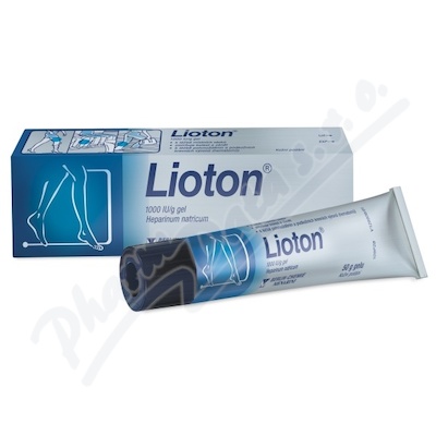 Lioton 1000IU-g gel 50g