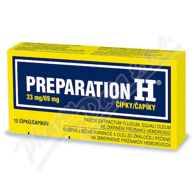 Preparation H 23mg-69mg sup.12 I