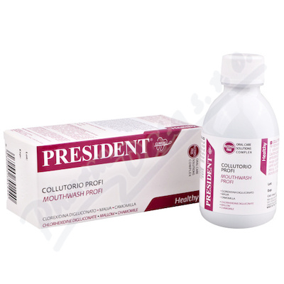 PRESIDENT Profi stn voda s chlorhex.0.2% 200ml