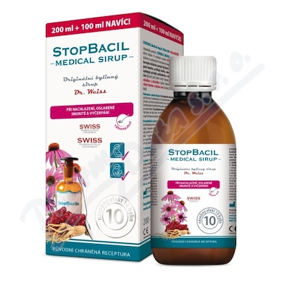 STOPBACIL Medical sirup Dr. Weiss 200+100ml NAVC