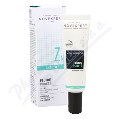 NOVEXPERT Trio-Zinc istic fluid na nedokon.30ml