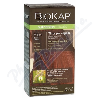 BIOKAP Barva na vlasy 8.64 Tizinov erven 140ml